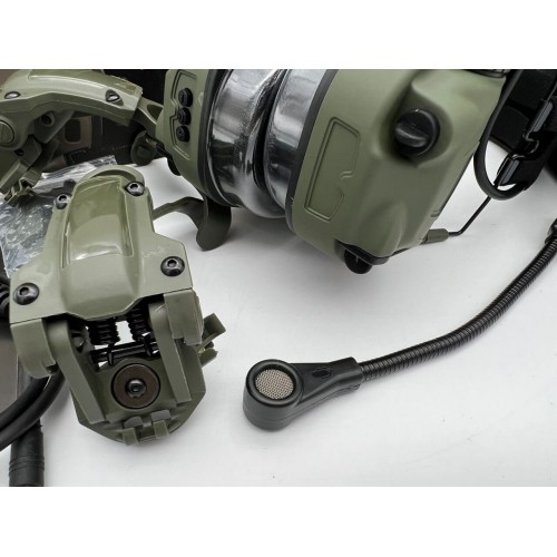 6TH GEN TACTICAL HEADSET тактическая гарнитура, звукосниматель и шумоподавление, активные в Артеме