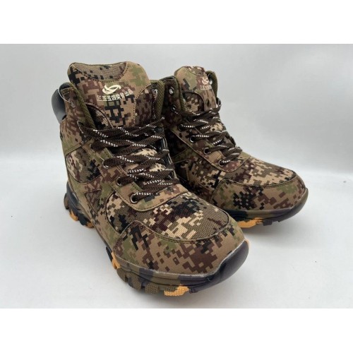 Тактические треккинговые ботинки «3554» зимние на меху в Артеме