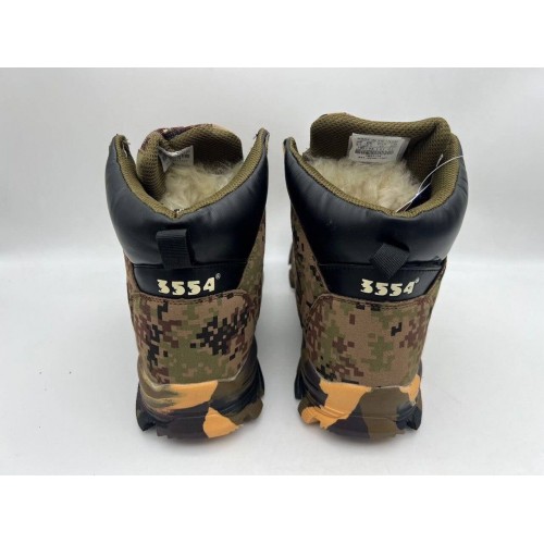 Тактические треккинговые ботинки «3554» зимние на меху в Артеме