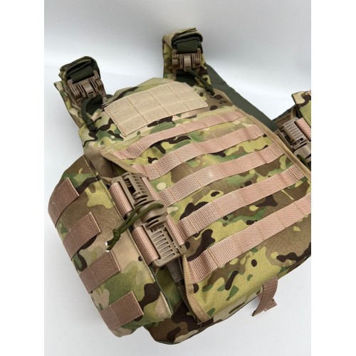 Бронежилет ЗАЩИТНИК в Артеме с кевларовым баллистическим пакетом C2, капами и бронеплитами Бр5