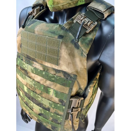 Бронежилет ЗАЩИТНИК в Артеме с кевларовым баллистическим пакетом C2, капами и бронеплитами Бр5