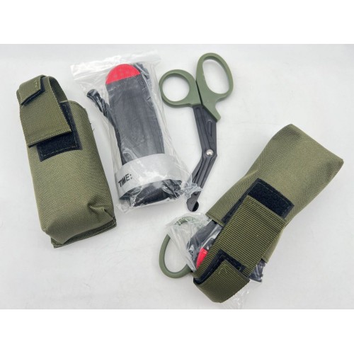 Чехол в комплекте с турникетом 95 см и ножницами для крепления на систему молле в Артеме