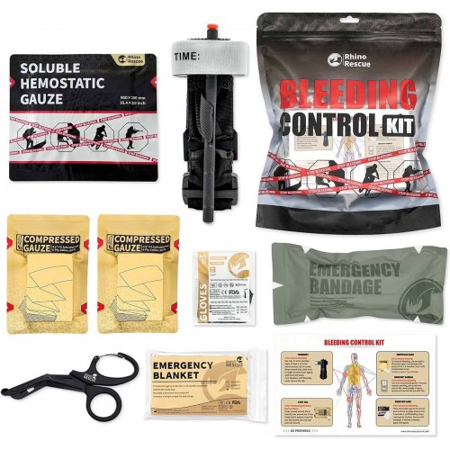 Комплект для остановки кровотечений «Bleeding Control Kit» Rhino Rescue в Артеме