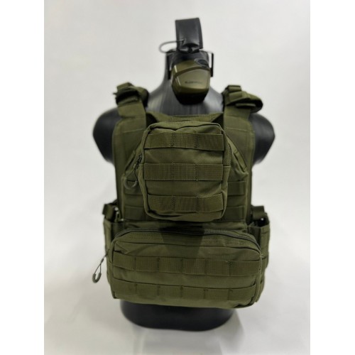 Жилет (плитник быстросъёмный YAKEDA/разгрузка) укомплектованный в Артеме