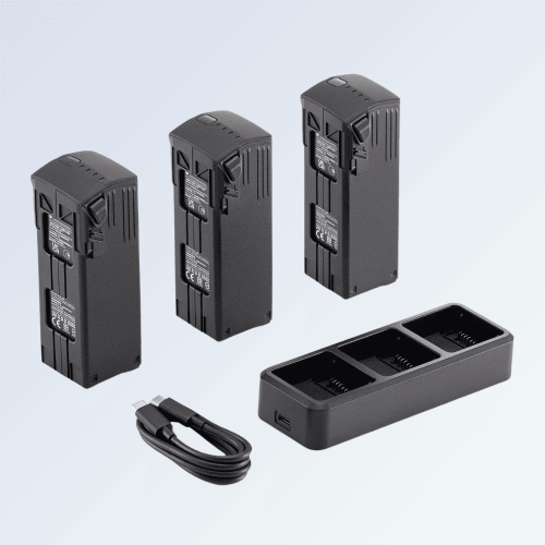 Набор аккумуляторов 3 шт для DJI Mavic 3 + хаб зарядки в Артеме
