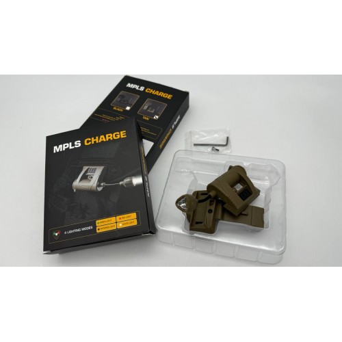 Нашлемный тактический фонарь MPLS Charge аккумуляторный в Артеме