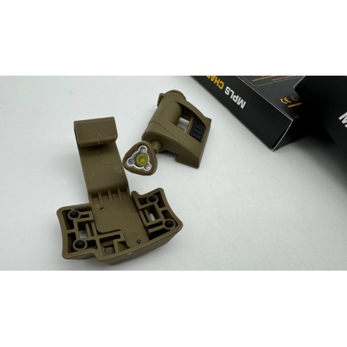 Нашлемный тактический фонарь MPLS Charge аккумуляторный в Артеме