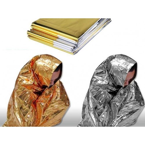 Спасательное покрывало / изотермическое одеяло 160х210 см (термоодеяло) в Артеме