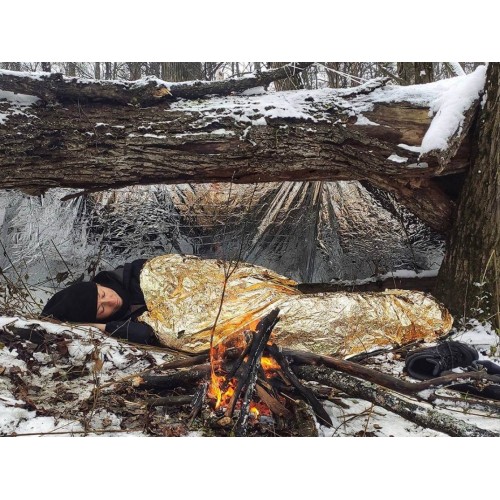 Спасательное покрывало / изотермическое одеяло 160х210 см (термоодеяло) в Артеме