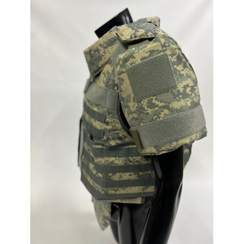 Военный бронежилет пиксельный с плитами в Артеме