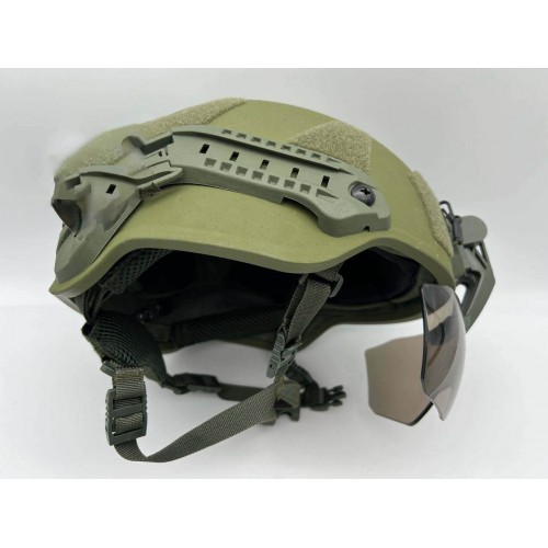 Откидные флип очки с кронштейном на шрауд для тактического шлема в Артеме