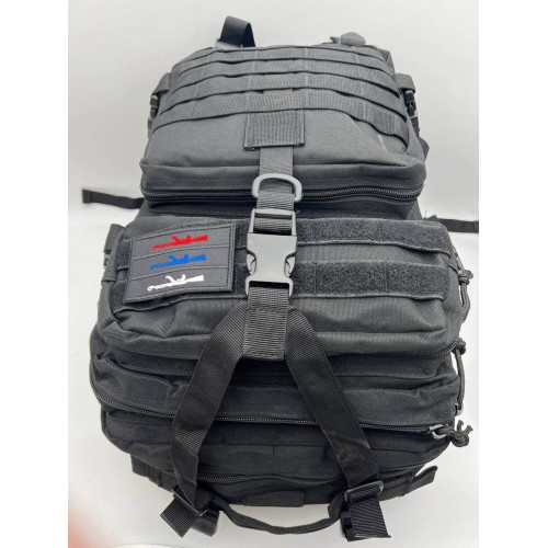 Рюкзак тактический 45 л чёрный в Артеме