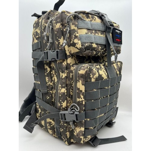 Рюкзак тактический 45 л пиксель/серый в Артеме