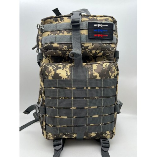 Рюкзак тактический 45 л пиксель/серый в Артеме