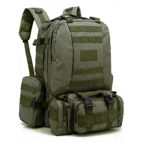 Рюкзак тактический 55 л со съемными подсумками в Артеме