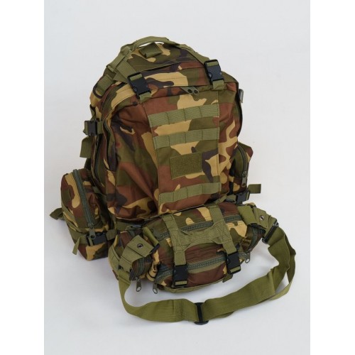 Рюкзак тактический 55 л со съемными подсумками в Артеме
