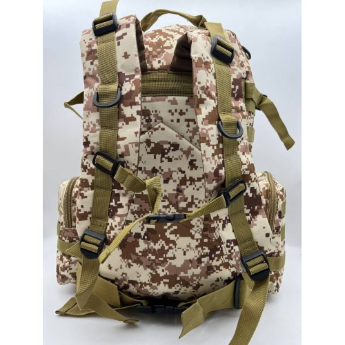 Рюкзак тактический 55 л песок/пиксель в Артеме
