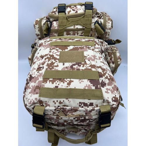 Рюкзак тактический 55 л песок/пиксель в Артеме