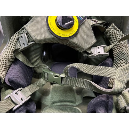 СВМПЭ / Тактический баллистический шлем FAST Ops-Core / без ушей с системой регулировки Венди в Артеме