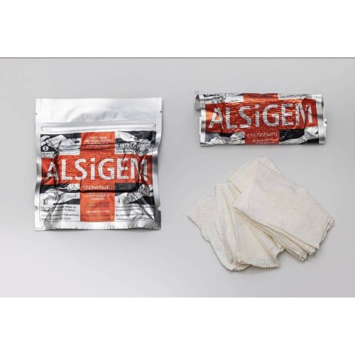Тампонада AlsigemRu алюмосиликатная (каолиновая) впитывающая 7,5 х 185 см в Артеме