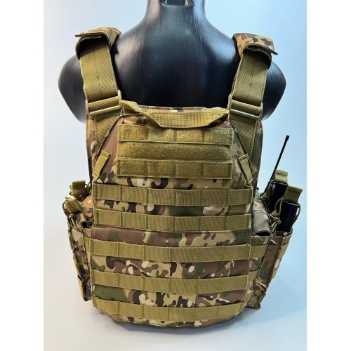 Жилет (плитник быстросъёмный/разгрузка) с возможностью установки боковых плит или боковых баллистических пакетов в Артеме