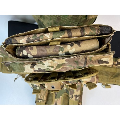 Жилет (плитник быстросъёмный/разгрузка) с возможностью установки боковых плит или боковых баллистических пакетов в Артеме